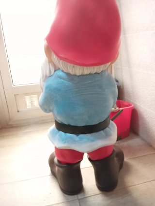 Figura de Gnomo Gigante 1.25 cm 45 ancho