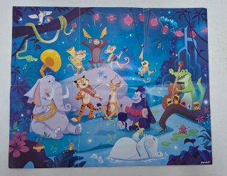 Puzzle animales orquesta - 36 piezas