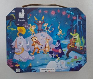 Puzzle animales orquesta - 36 piezas