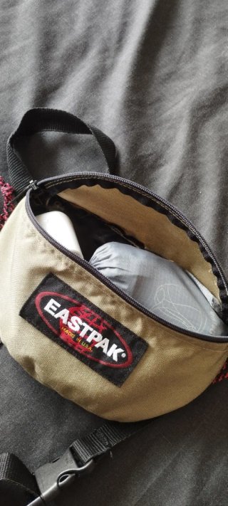 Riñonera Eastpak Vintage USA 1999 Beige