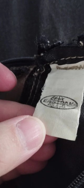 Riñonera Eastpak Vintage USA 1999 Beige