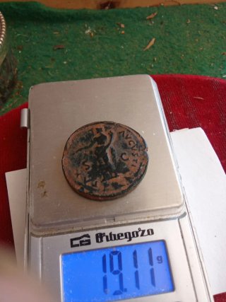 Sestercio Romano Antiguo