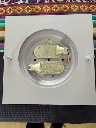 Lámpara de techo infantil luna y estrellas