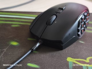 Ratón Logitech G600 MMO Negro