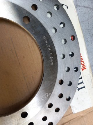 Disco Freno Brembo/Motorquality Nuovo alta qualità