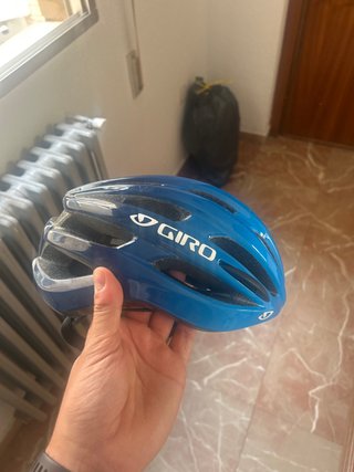 Casco Giro bici carretera azul DECATHLON NUEVO