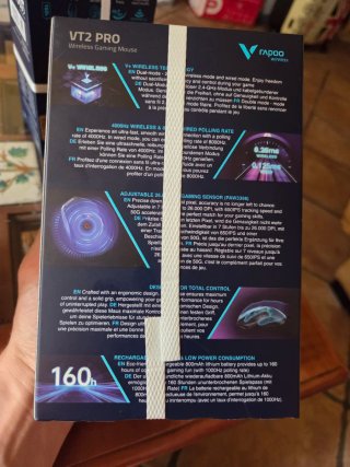 Ratón Rapoo VT2 PRO 4K+8K