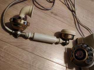 Teléfono Citesa Vintage 1971 Beige/Dorado