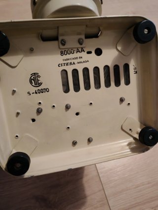 Teléfono Citesa Vintage 1971 Beige/Dorado