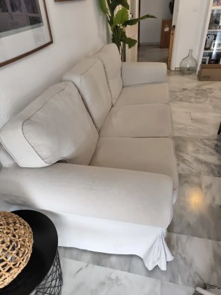 Sofá de tela Ikea