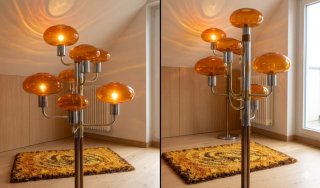 Tappeto vintage anni 70 - Design astratto