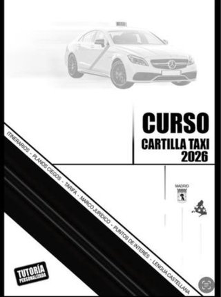 Curso Cartilla Taxi + Test Online 2026
