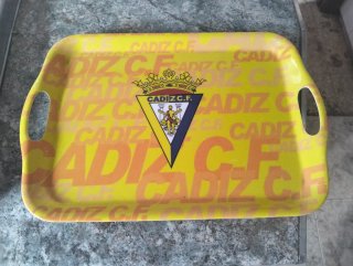 Bandeja Cádiz C.F. Amarilla