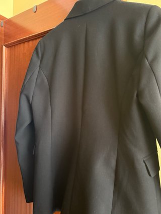 Blazer Zara Negro Doble Botonadura