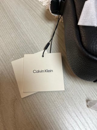 Tracolla Calvin Klein Nera Uomo