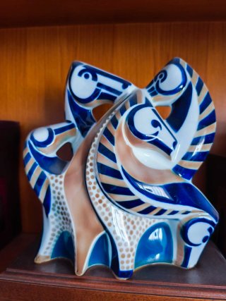 Figura Porcelana Sargadelos Rapa das Bestas