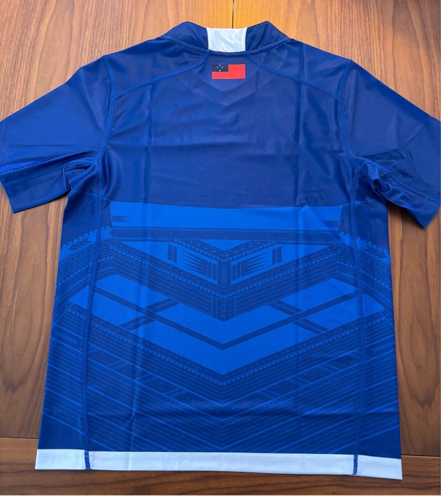 Camiseta Home Samoa Rugby Oficial M L XL