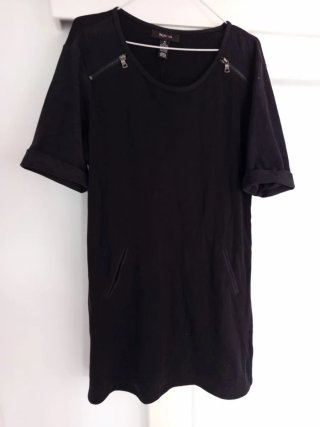 Vestido negro Style & Co 70% algodón