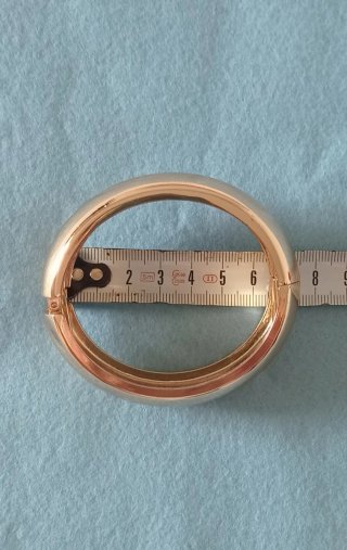 Pulsera dorada Zara