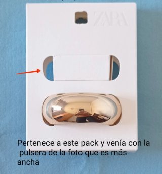 Pulsera dorada Zara