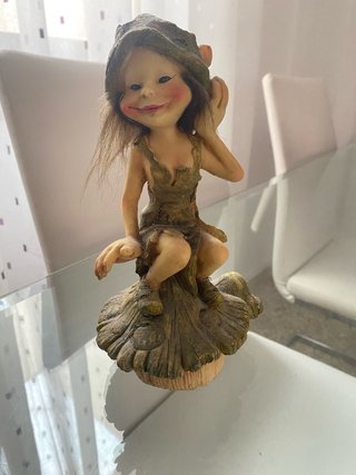 Figura Hada Elfa Resina