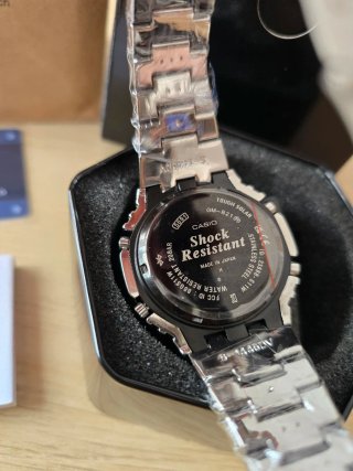 Reloj Casio G-Shock GSteel Azul Nuevo