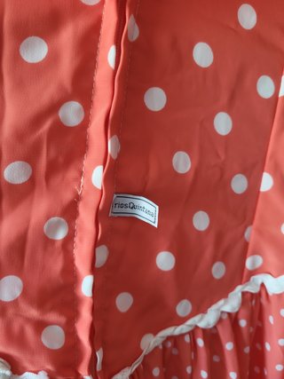 Traje de gitana rojo talla 50