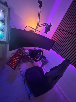 Cockpit simulador de carreras