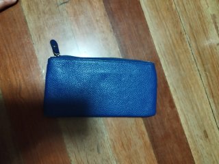 Cartera azul