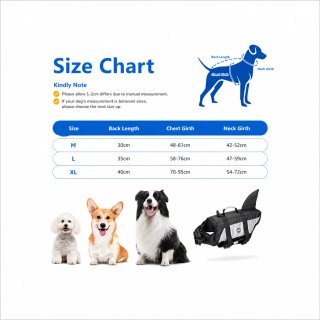 Chaleco Salvavidas para Perros Nobleza ( M-L-XL ).