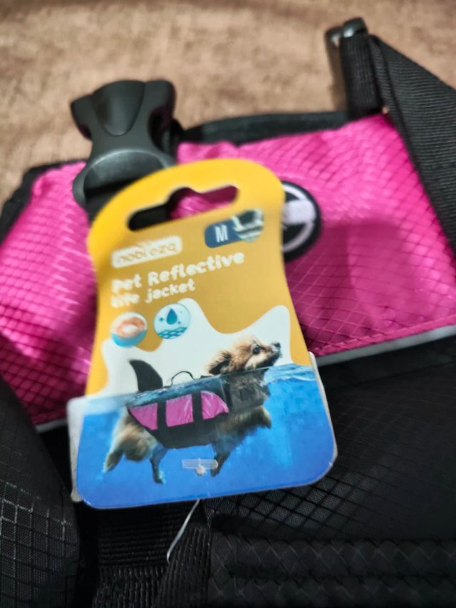 Chaleco Salvavidas para Perros Nobleza ( M-L-XL ).
