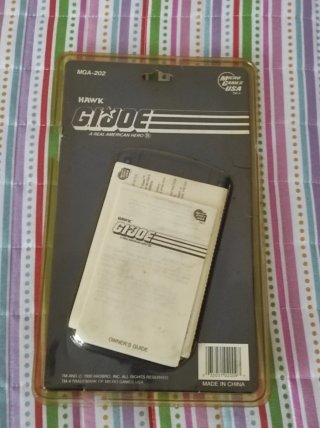 Videogioco G.I. Joe Hawk Hasbro 1990 MGA-202
