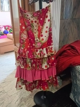 Falda flamenca volantes
