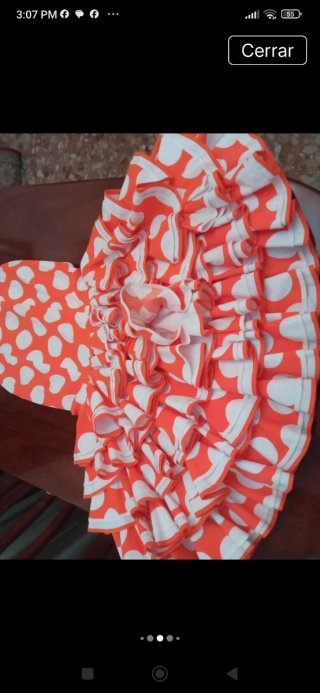 Traje de flamenca con lunares