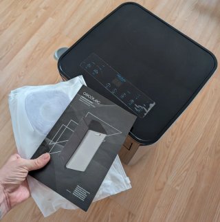 Cecotec Aire Acondicionado Portátil Negro/Plata