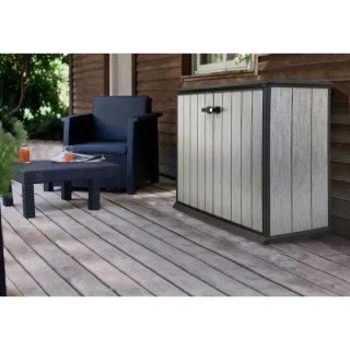 Armario Exterior Resina  Keter 139x77x120cm Arcón