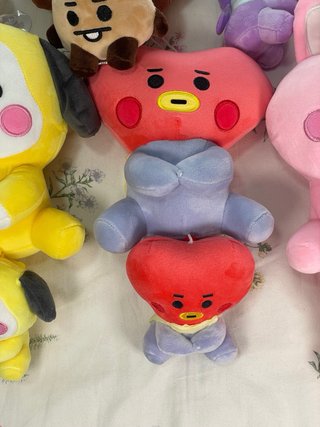 BT21 plush + keyring