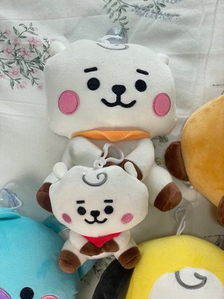 BT21 plush + keyring