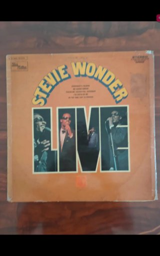 Vinilo Stevie Wonder Live R&B/Soul