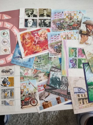 Colección de sellos filatelia