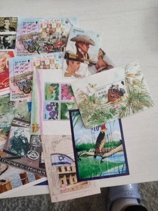 Colección de sellos filatelia