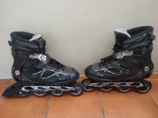 Patines en línea Fila negros