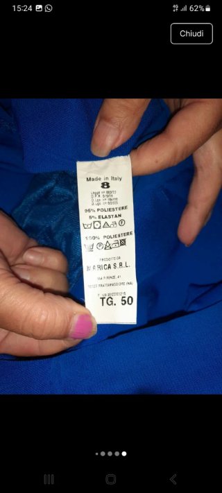 Abito da cerimonia blu