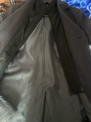 Cappotto uomo nero