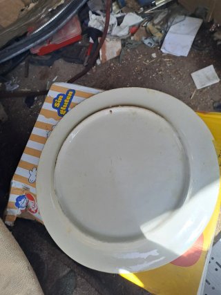 Plato decorativo de cerámica para colgar
