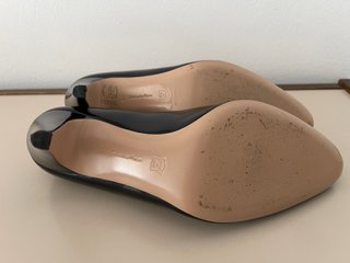 Gianvito Rossi Amelia 85 Pelle Nera Decolletè