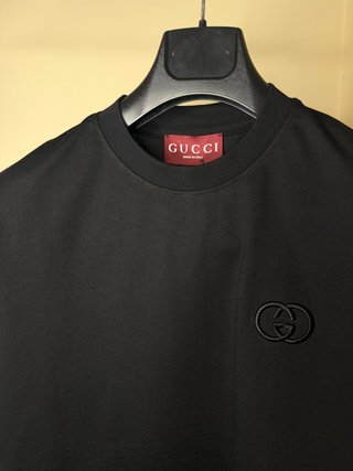 Camiseta Gucci Talla XXL Negra