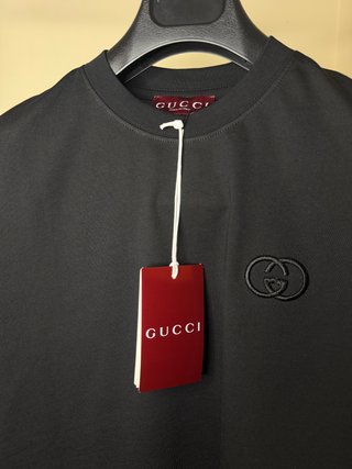 Camiseta Gucci Talla XXL Negra