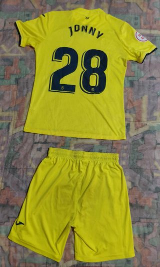 Equipación Villarreal CF  Conjunto oficial del jug