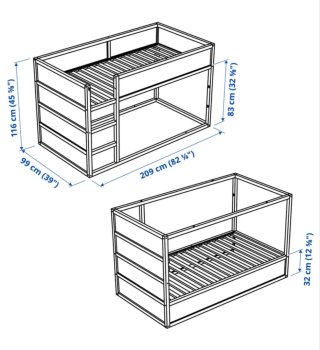 Cama Kura Ikea Madera